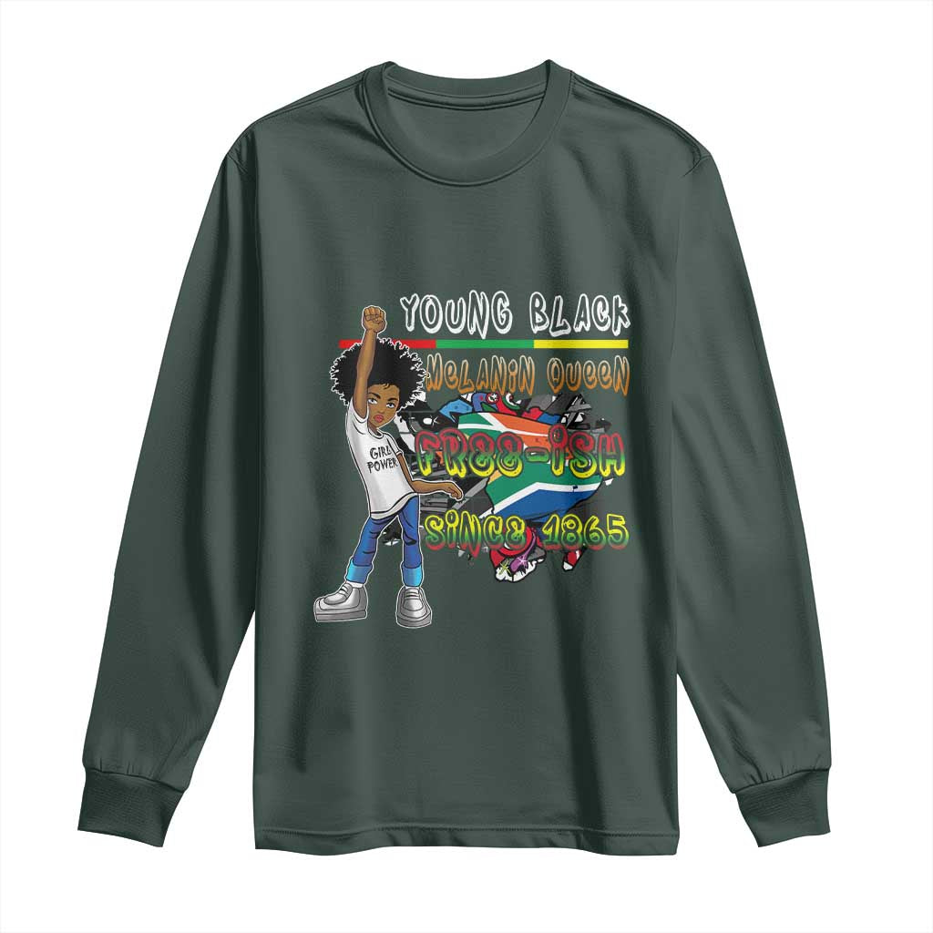 Free Ish Juneteenth Long Sleeve Shirt Freedom Day Since 1865