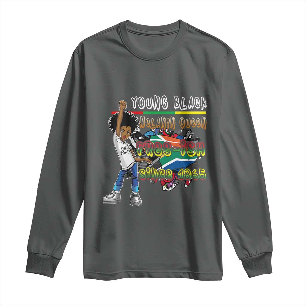 Free Ish Juneteenth Long Sleeve Shirt Freedom Day Since 1865