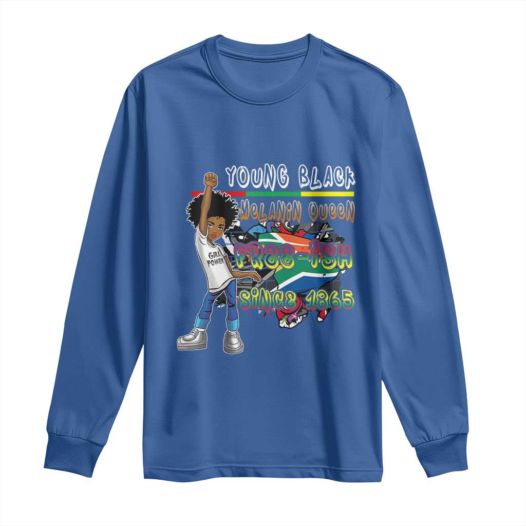Free Ish Juneteenth Long Sleeve Shirt Freedom Day Since 1865
