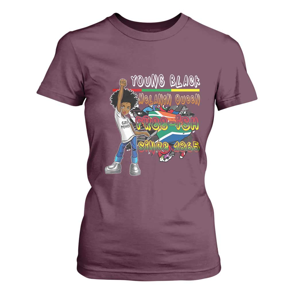 Free Ish Juneteenth T Shirt For Women Freedom Day Since 1865