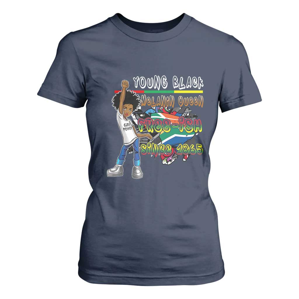 Free Ish Juneteenth T Shirt For Women Freedom Day Since 1865