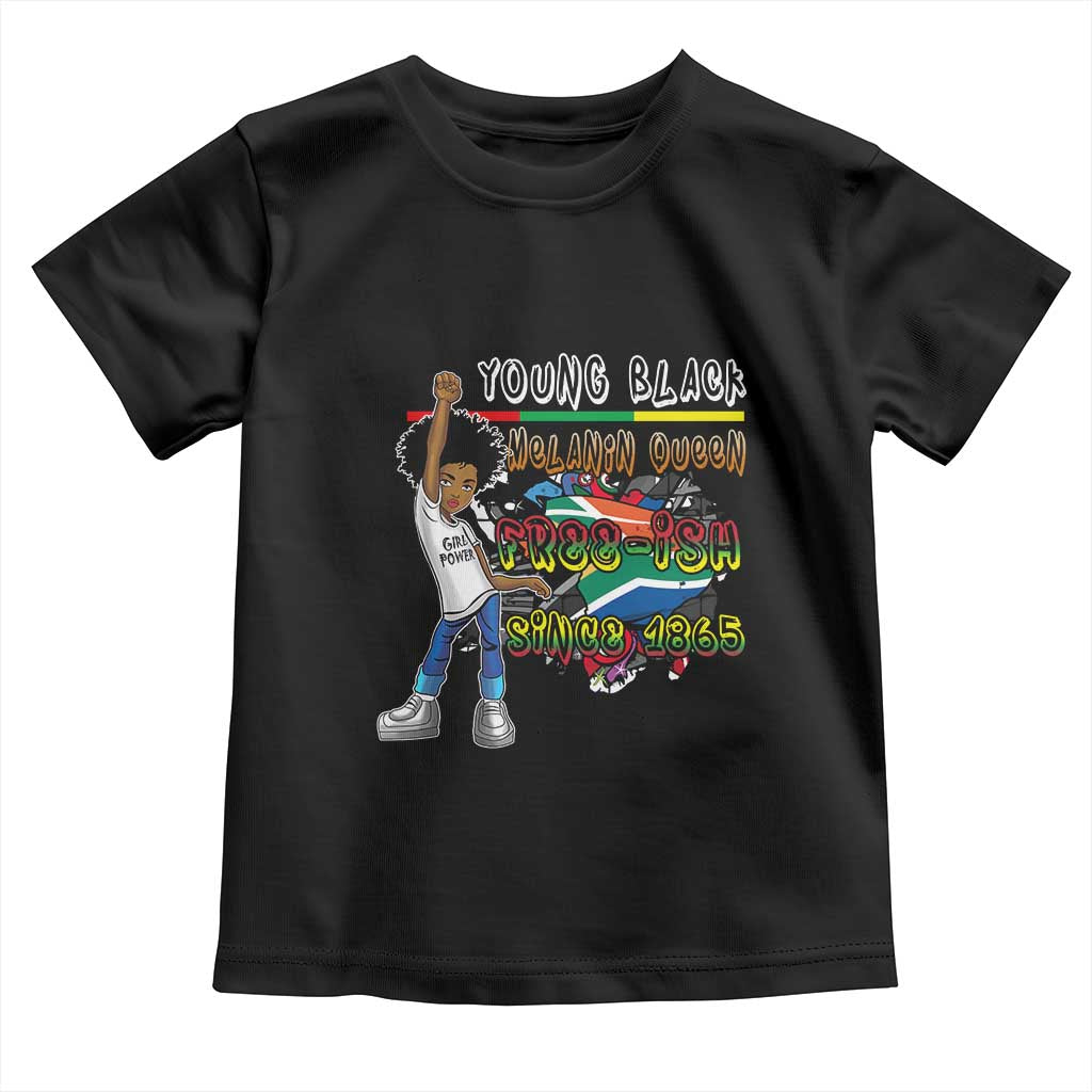 Free Ish Juneteenth Toddler T Shirt Freedom Day Since 1865