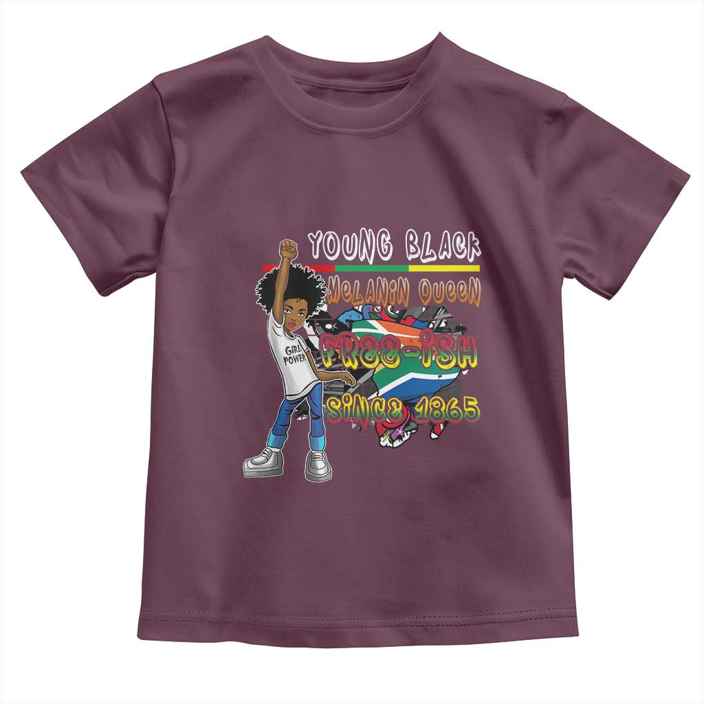 Free Ish Juneteenth Toddler T Shirt Freedom Day Since 1865