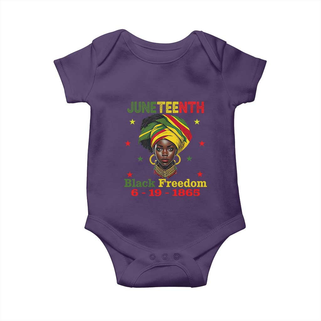 Juneteenth Black Freedom Baby Onesie Since 1865 For African Women Black Pride