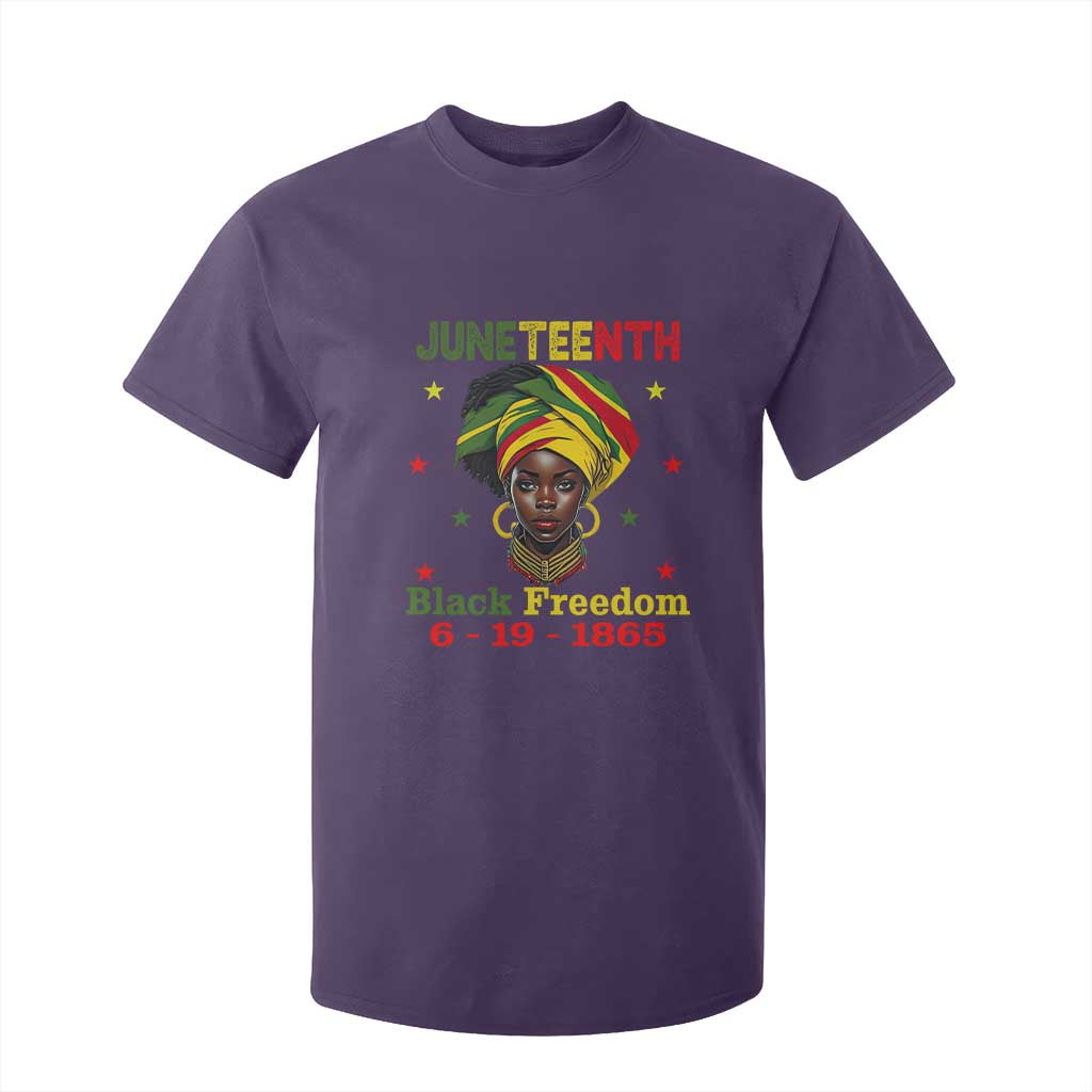 Juneteenth Black Freedom T Shirt For Kid Since 1865 For African Women Black Pride