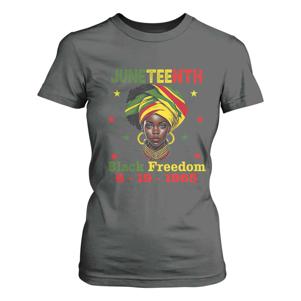 Juneteenth Black Freedom T Shirt For Women Since 1865 For African Women Black Pride