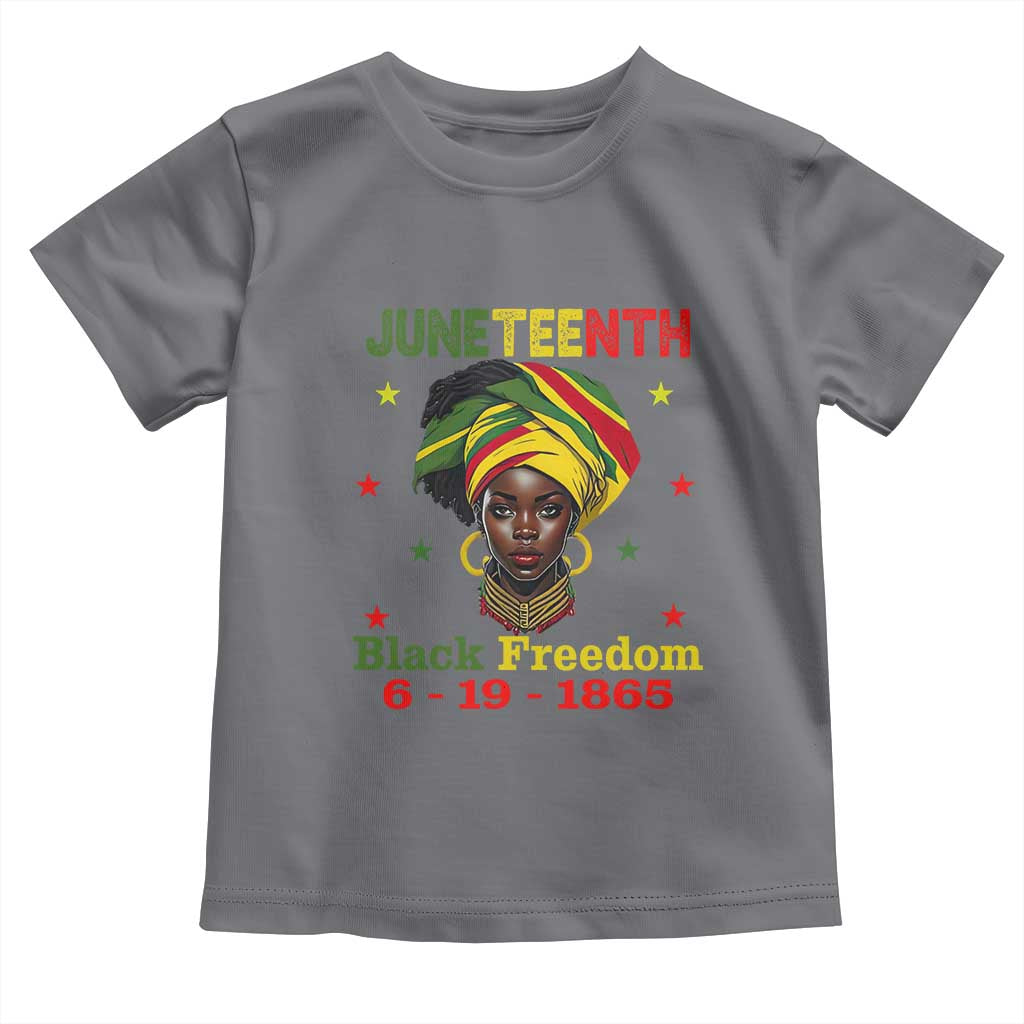 Juneteenth Black Freedom Toddler T Shirt Since 1865 For African Women Black Pride
