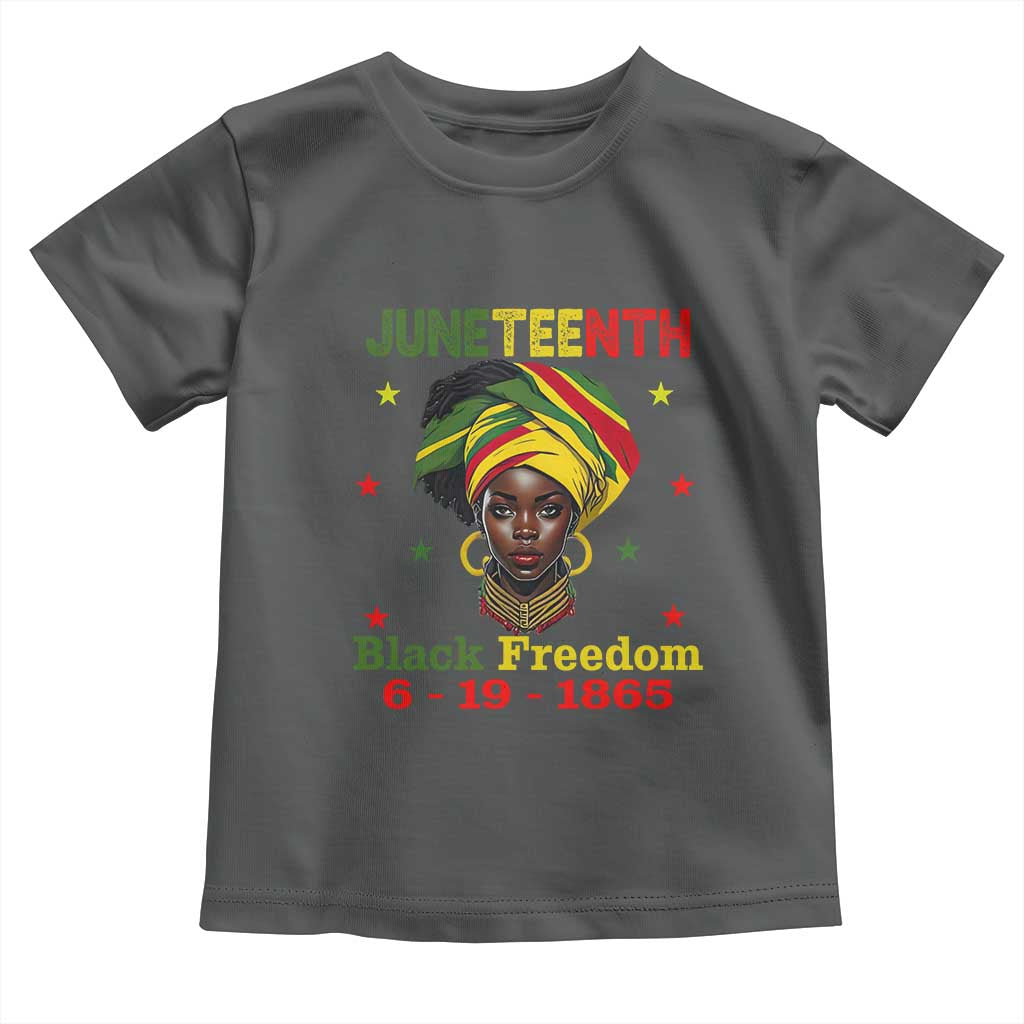 Juneteenth Black Freedom Toddler T Shirt Since 1865 For African Women Black Pride