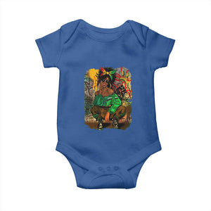 Black Heritage Pride Baby Onesie For Melanin Black Women