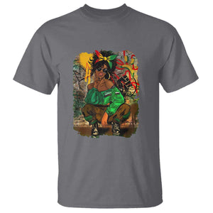 Black Heritage Pride T Shirt For Melanin Black Women