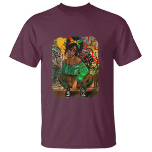 Black Heritage Pride T Shirt For Melanin Black Women