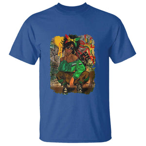 Black Heritage Pride T Shirt For Melanin Black Women