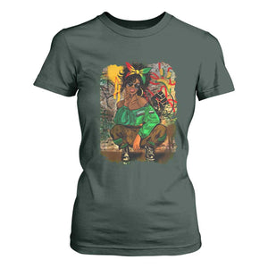 Black Heritage Pride T Shirt For Women For Melanin Black Women