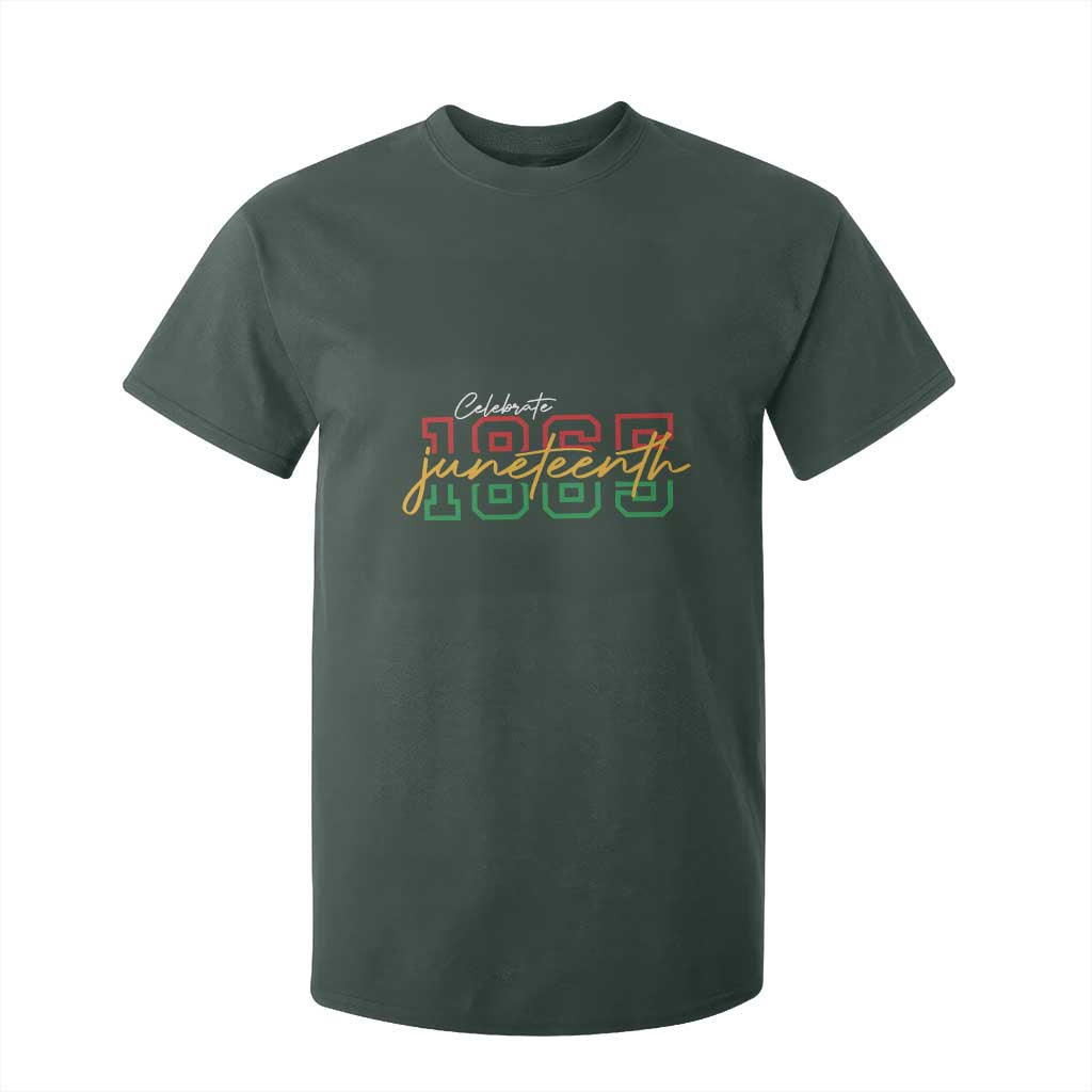 Black History Pride T Shirt For Kid Celebrate Juneteenth 1865