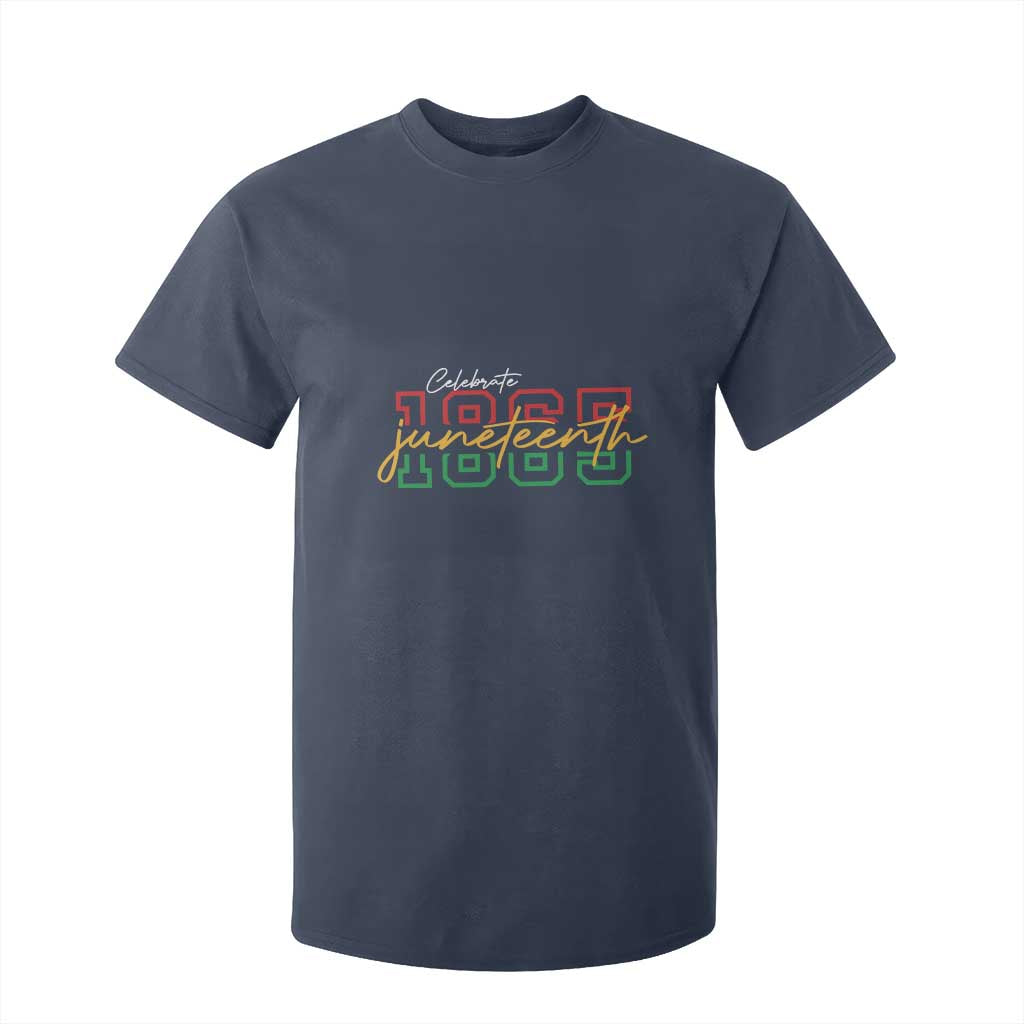 Black History Pride T Shirt For Kid Celebrate Juneteenth 1865