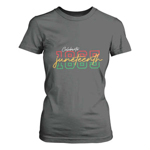 Black History Pride T Shirt For Women Celebrate Juneteenth 1865