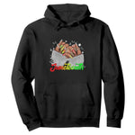 Juneteenth Celebration Hoodie Since 1865 Women Nails Butterflies