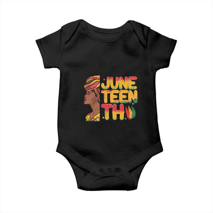 Juneteenth Black Woman Baby Onesie Black History African American Ladies