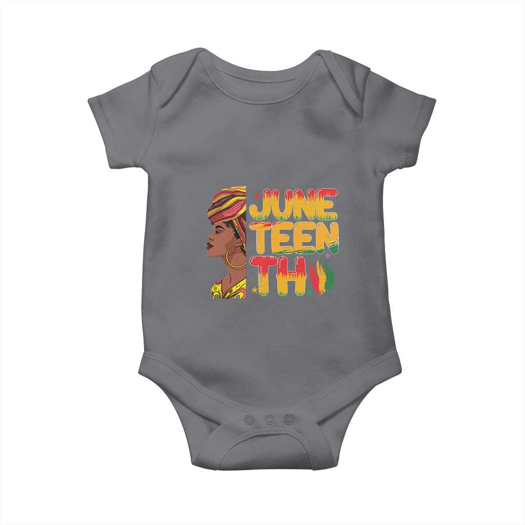 Juneteenth Black Woman Baby Onesie Black History African American Ladies