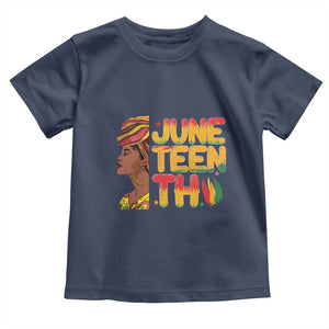 Juneteenth Black Woman Toddler T Shirt Black History African American Ladies