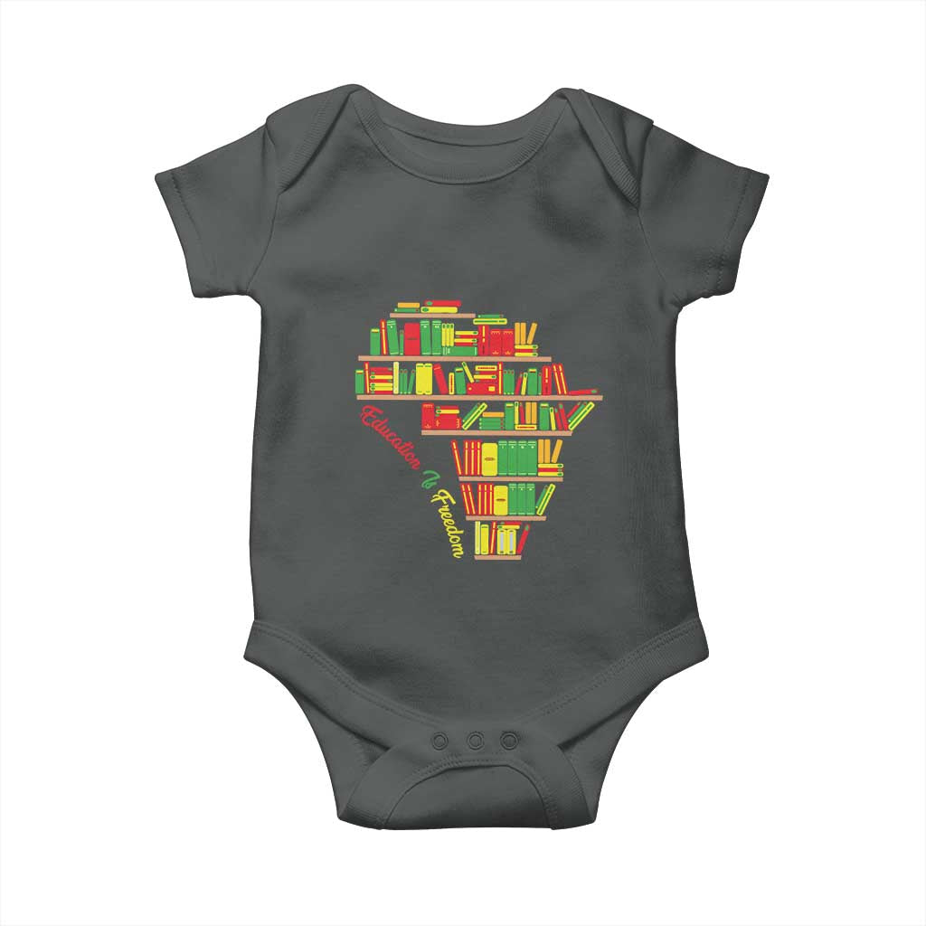 Education Is Freedom Baby Onesie African American History