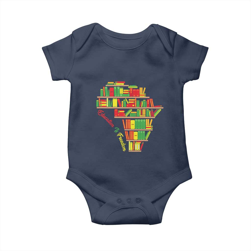 Education Is Freedom Baby Onesie African American History