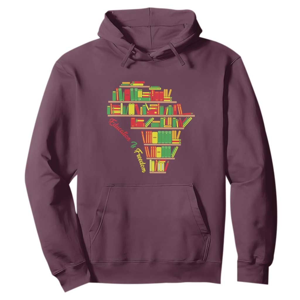 Education Is Freedom Hoodie African American History
