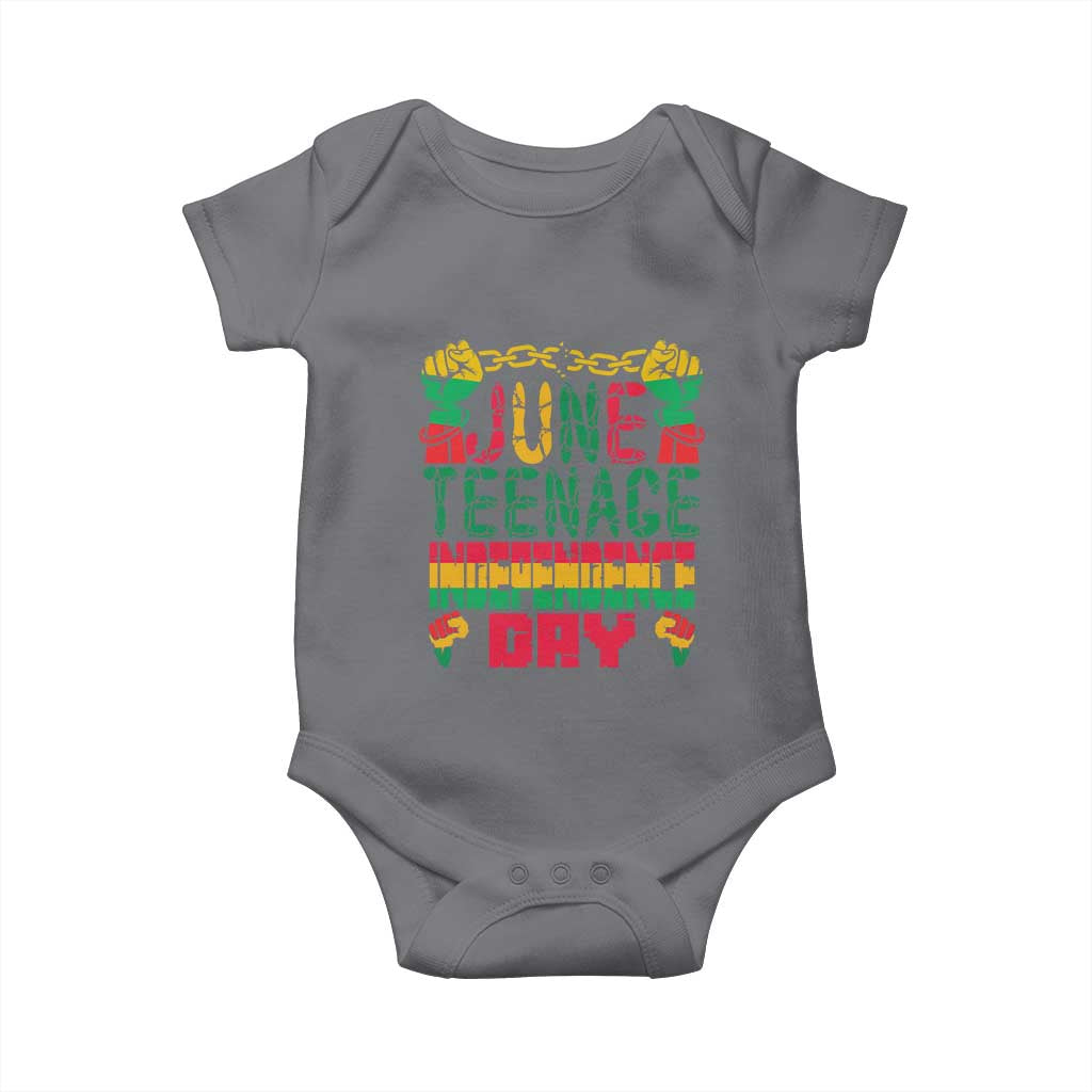 Juneteenth 1865 Independence Day Baby Onesie