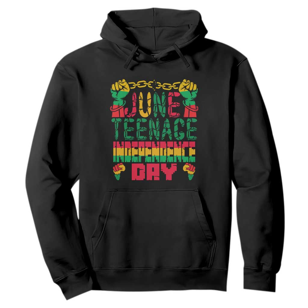 Juneteenth 1865 Independence Day Hoodie