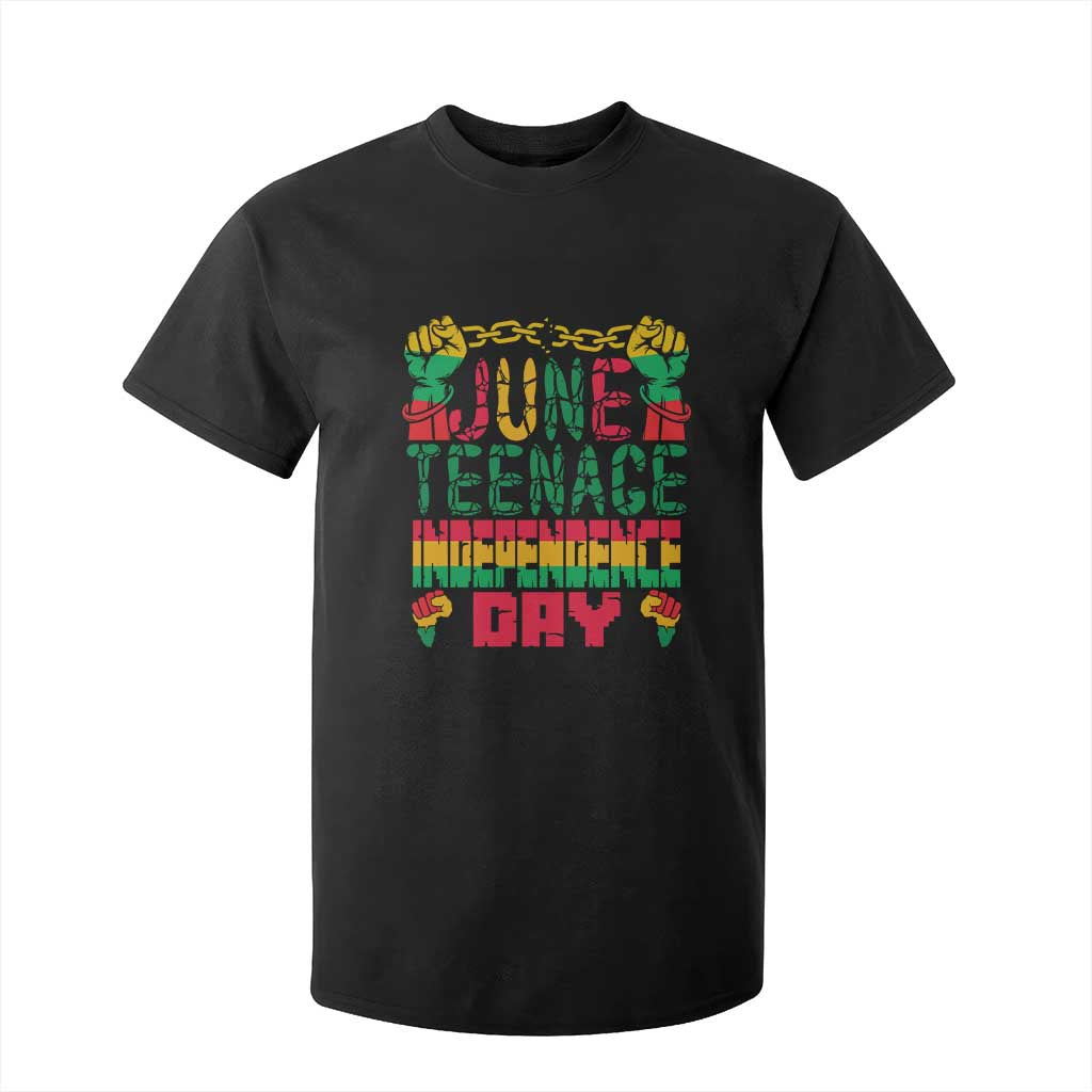 Juneteenth 1865 Independence Day T Shirt For Kid