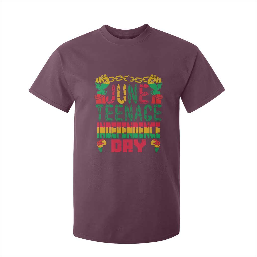 Juneteenth 1865 Independence Day T Shirt For Kid