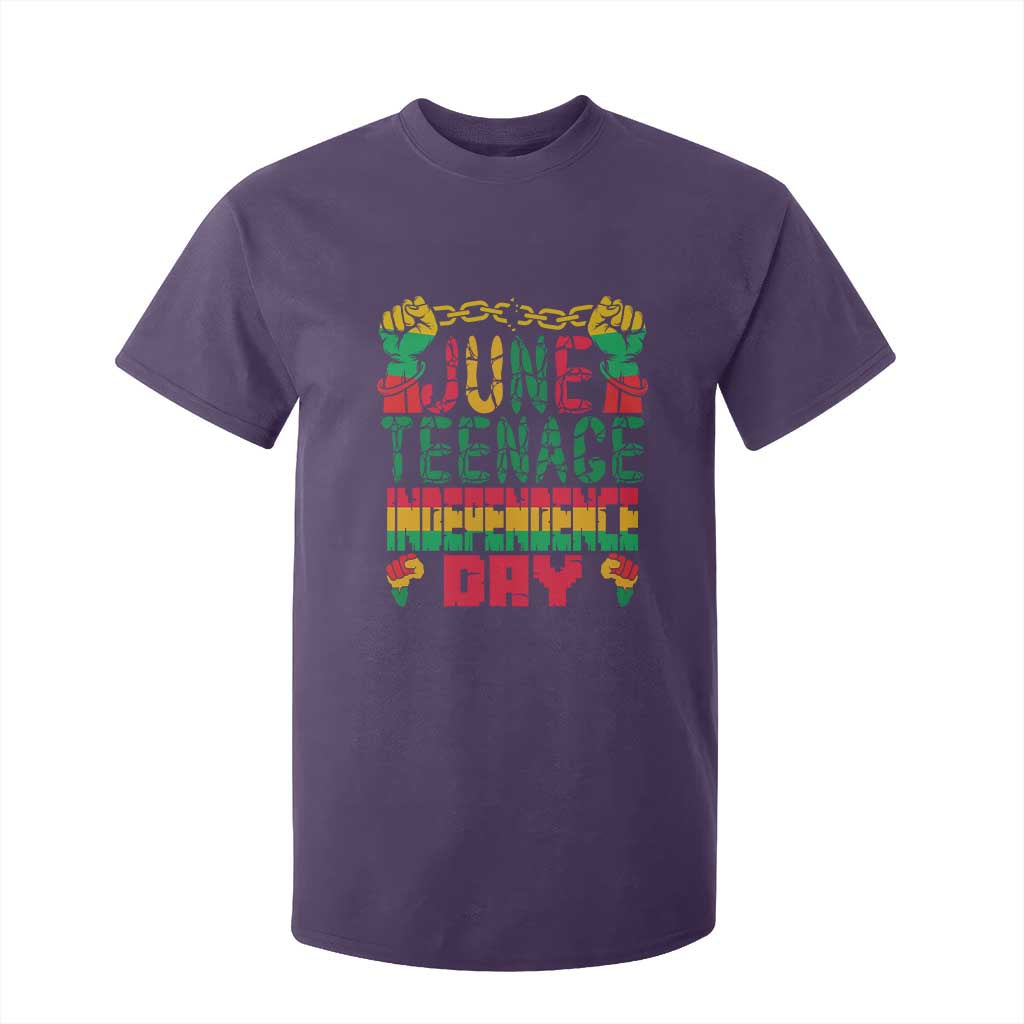 Juneteenth 1865 Independence Day T Shirt For Kid