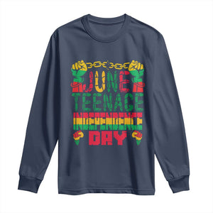 Juneteenth 1865 Independence Day Long Sleeve Shirt
