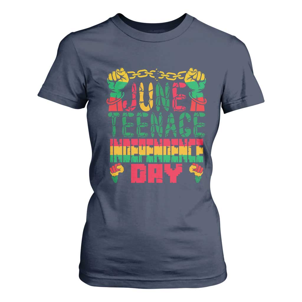 Juneteenth 1865 Independence Day T Shirt For Women