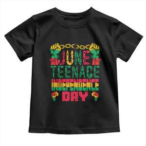 Juneteenth 1865 Independence Day Toddler T Shirt