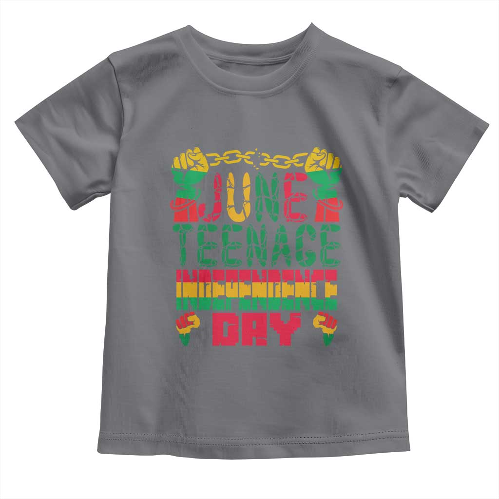 Juneteenth 1865 Independence Day Toddler T Shirt