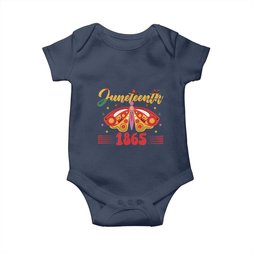 Juneteenth 1865 Butterfly Baby Onesie