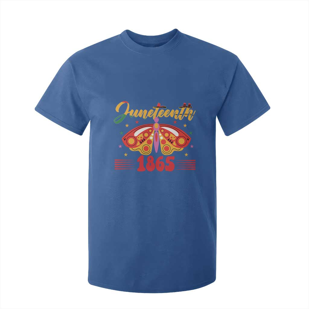 Juneteenth 1865 Butterfly T Shirt For Kid