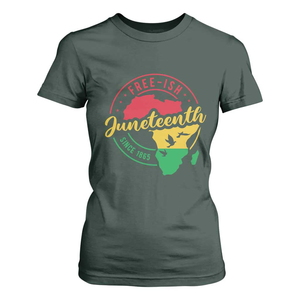 Free-ish Juneteenth Since 1865 T Shirt For Women