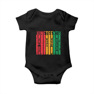 Juneteenth Since 1865 Baby Onesie Breaking Every Chain