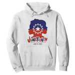 Juneteenth Flag Hoodie Celebrating Black Freedom Day 1865