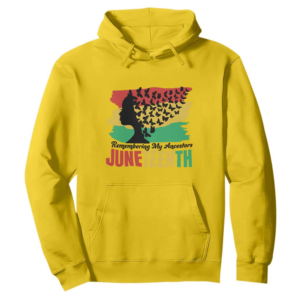 Juneteenth 1865 Hoodie Remembering My Ancestors