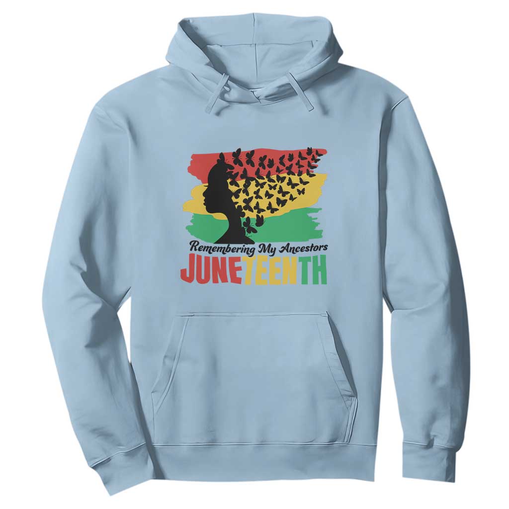 Juneteenth 1865 Hoodie Remembering My Ancestors