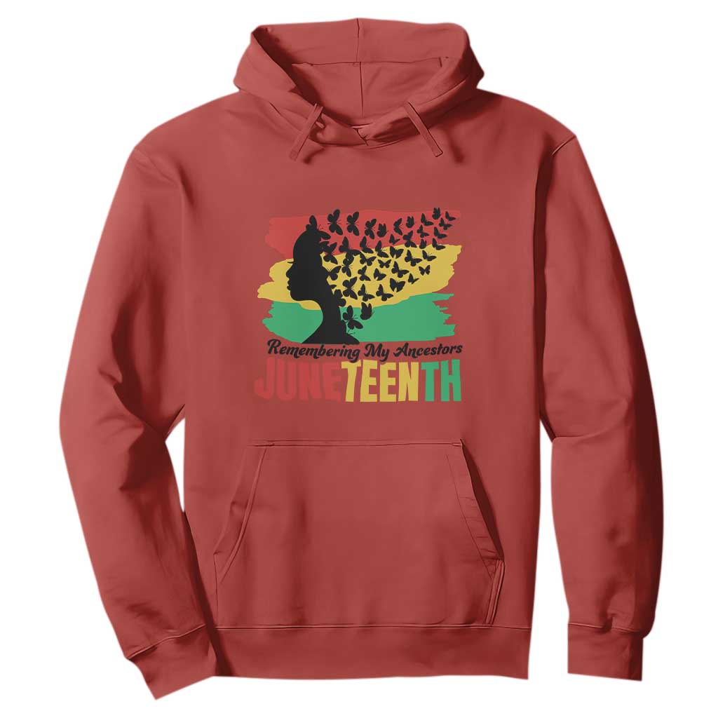Juneteenth 1865 Hoodie Remembering My Ancestors