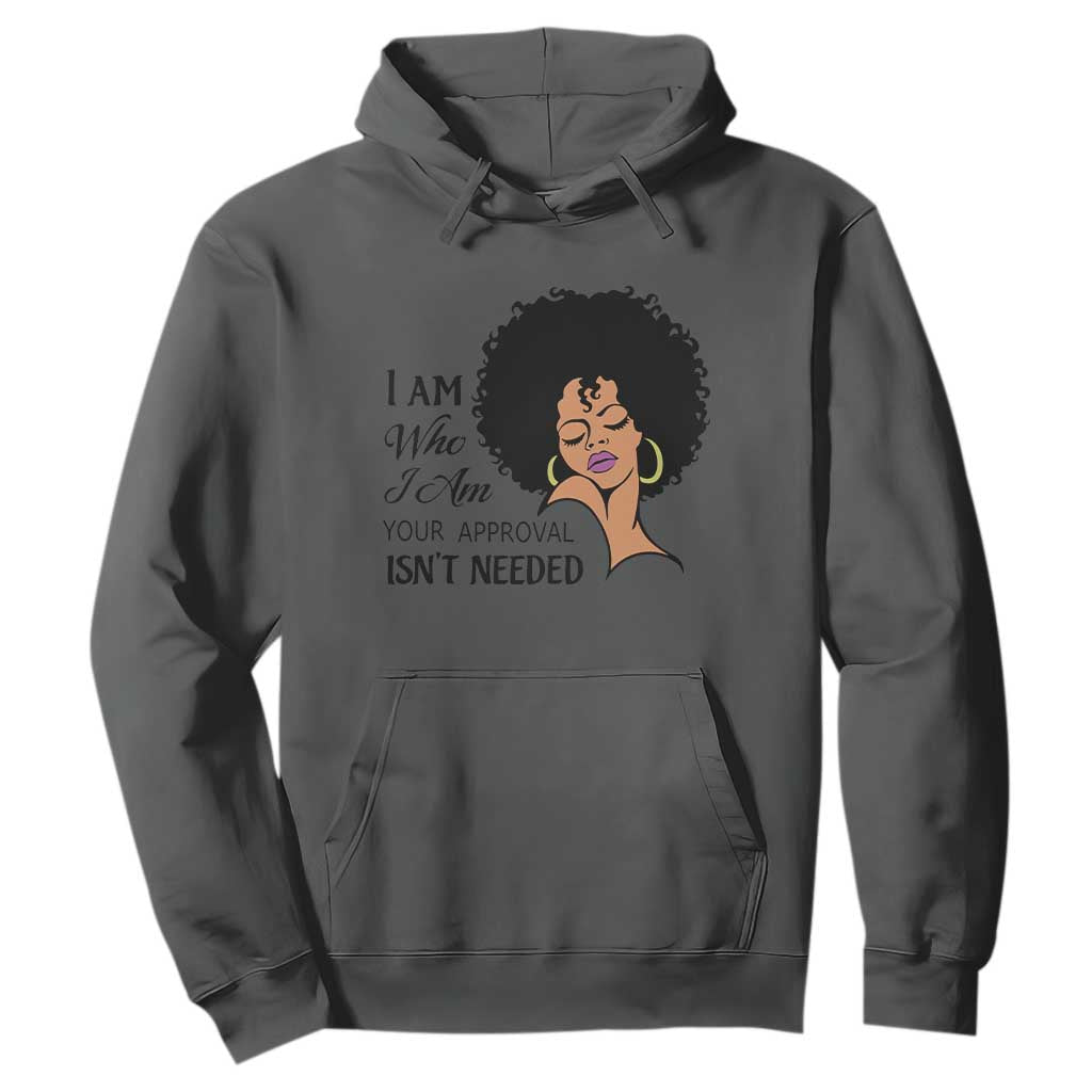 Black Queen Hoodie Lady Curly Natural Afro African American Ladies