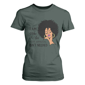 Black Queen T Shirt For Women Lady Curly Natural Afro African American Ladies