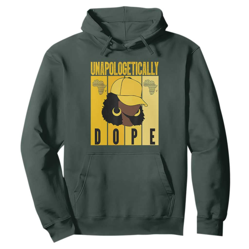 Unapologetically Dope Hoodie Black History Month African America