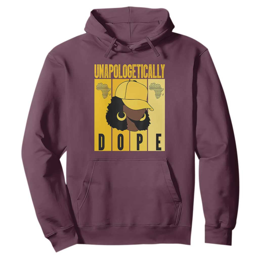 Unapologetically Dope Hoodie Black History Month African America