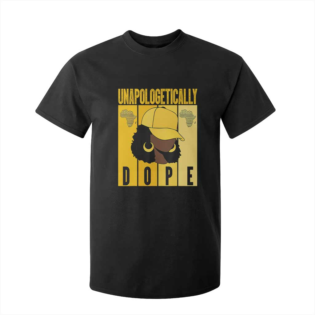 Unapologetically Dope T Shirt For Kid Black History Month African America