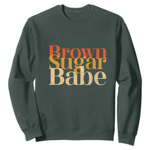 Brown Sugar Babe Sweatshirt Proud Black History Women Pride Juneteenth